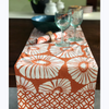 Table Runner - Orange Floral Cotton runner (150cm)- Gaya Alegria