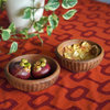 Table Cloth - Geometric Red Orange (2 sizes) - Gaya Alegria