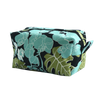 Eco-Friendly Cotton Orchid Black Turquoise Green case (M) - Gaya Alegria