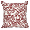 Cushion Cover - Pavo Maroon (XL/65x65cm) | Gaya Alegria 