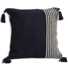 Cushion Cover - Crochet Dark Navy slim (M/45X45cm) | Gaya Alegria 