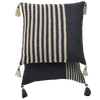 Cushion Cover - Crochet Grey slim (M/45X45cm) | Gaya Alegria 