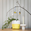 Mono Basket - Sarah Yellow White - Gaya Alegria