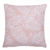 Cotton Cushion Cover Janaya Soft Pink White (50x50cm) by Gaya Alegria