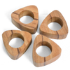 Natural Suar Wood Napkin Ring - Gaya Alegria