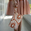 Orange Flower - Envelope Bag