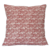 Cushion Cover - Litia Red Coral (M/45X45cm) | Gaya Alegria 