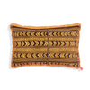 Handmade Cotton Cushion Cover Burki Chocolate (30x50cm) by Gaya Alegria