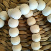Tassel Kaloi White with Beads - Gaya Alegria