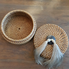 Rattan Box Anong White Washed - Gaya Alegria