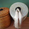 Rattan Box Anong White Washed - Gaya Alegria