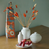 White Ceramic Sprout Pot with lid - Gaya Alegria