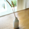 White Ceramic Sprout Vase (5.5D cm x 11.5 cm) - Gaya Alegria