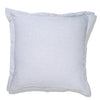 Handmade Linen Cushion Cover - Zero Silver (50x50cm) by Gaya Alegria