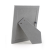 Photo Frame White Lacquer & Silver Frame - Gaya Alegria
