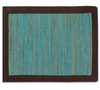 Waterlily Placemats - Teal / Brown (SET OF 4!) | Gaya Alegria 