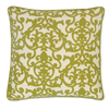 Eco-friendly Cotton Cushion Cover Lavanda Lime Green (65x65cm) - Gaya Alegria