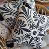 Cushion Cover Klasik - Black & White | Gaya Alegria 