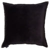 Cushion Cover - Baldu Black (L/50x50cm) | Gaya Alegria 