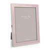 Photo Frame Light Blush Lacquer & Silver Frame - Gaya Alegria