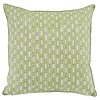 Eco-friendly Cotton Cushion Cover Sage Blocks (50x50cm) - Gaya Alegria