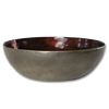 Maroon Capiz Salad Bowl | Gaya Alegria 