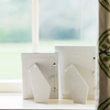 NOW 30% OFF!!! Photo Frame Terracotta Lacquer & Silver Frame - Gaya Alegria