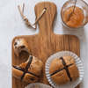 Mini Paddle Oak Board with handle (250x200 mm) - Atelier du Bois | Gaya Alegria 